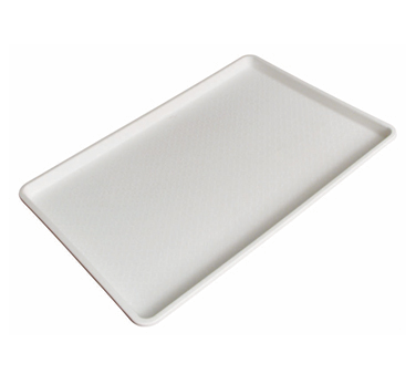 Winco FFT-1826 wt White Plastic Fast Food Tray, 18" x 26"