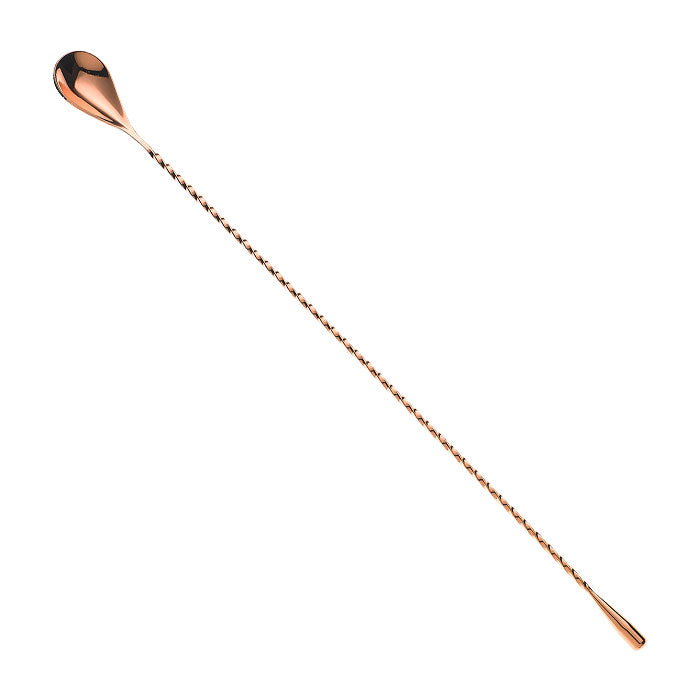Barfly by Mercer M37013CP Classic Bar Spoon, Copper Plated, 15-3/4"