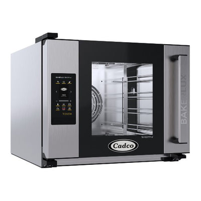 Cadco XAFT-04HS-TR Bakerlux TOUCH Heavy-Duty Convection Oven, 1/2 Size