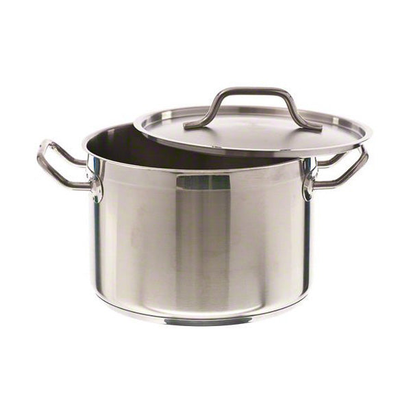 Stainless Steel Stock Pot w/ Cover, 8 qt.