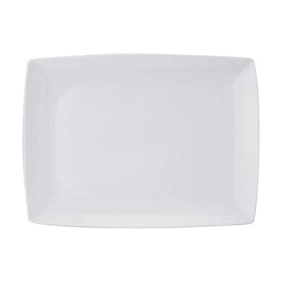 Vista Alegre 020170 Carre Rectangular Porcelain Platter, 15-1/4" x 11-1/4"