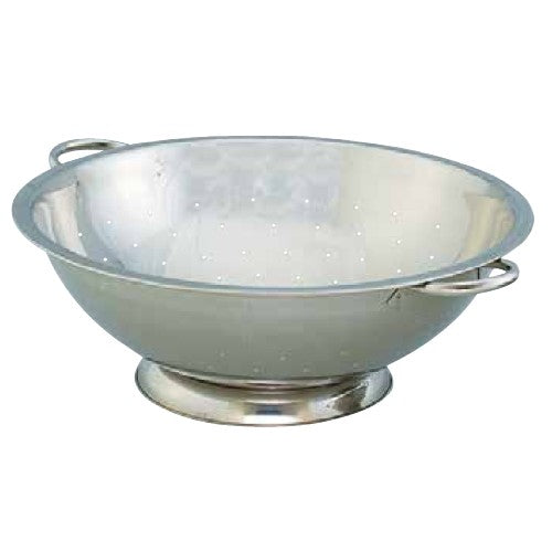 Culinary Essentials 859043 Stainless Steel Colander, 13 qt.