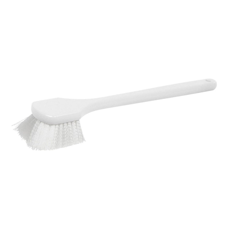 All-Purpose Nylon Utility Brush, White, 20"
