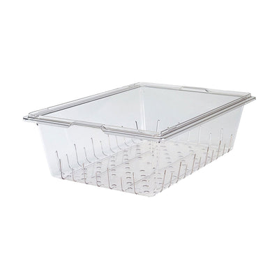 Cambro 1826CLRCW135 Camwear Food Box Colander (5" Deep) for 18" x 26" x 6" boxes, Clear
