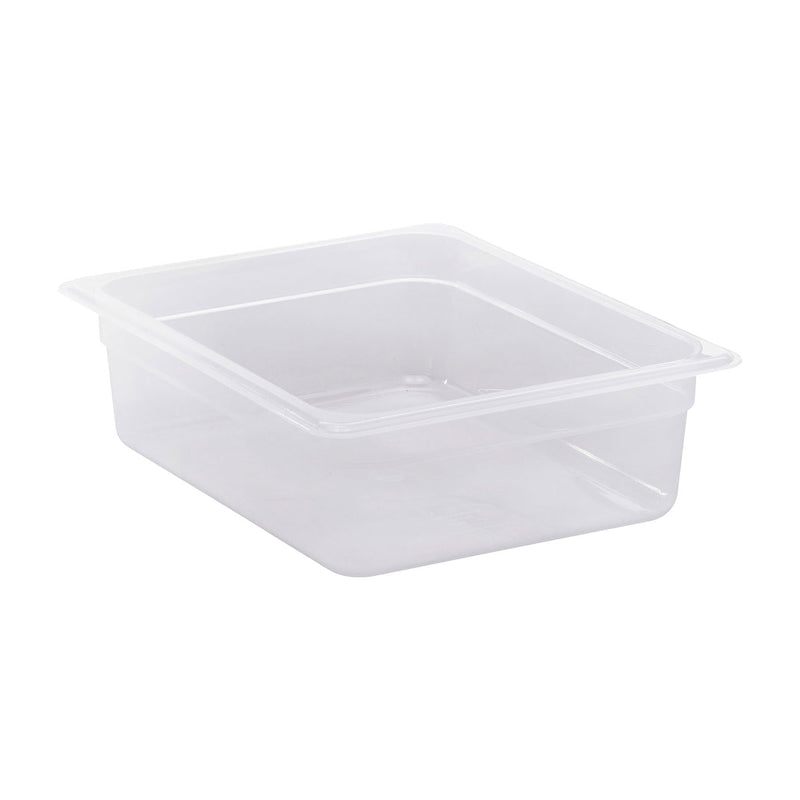 Cambro 24PP190 Translucent Food Pan, 1/2 Size, 4" Deep