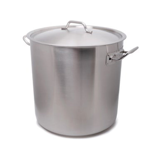 Culinary Essentials 859419 Stainless Steel Stock Pot w/ Cover, 6 qt.