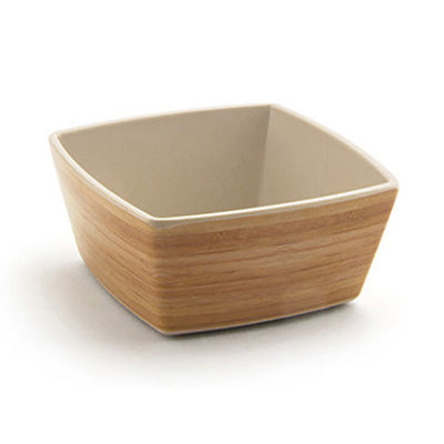 FOH Platewise Mod Square Bowl, Bamboo, 10 oz.