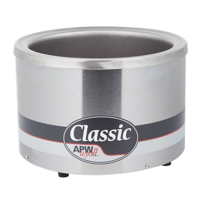 APW RW2V 11 Qt. Round Countertop Food Warmer