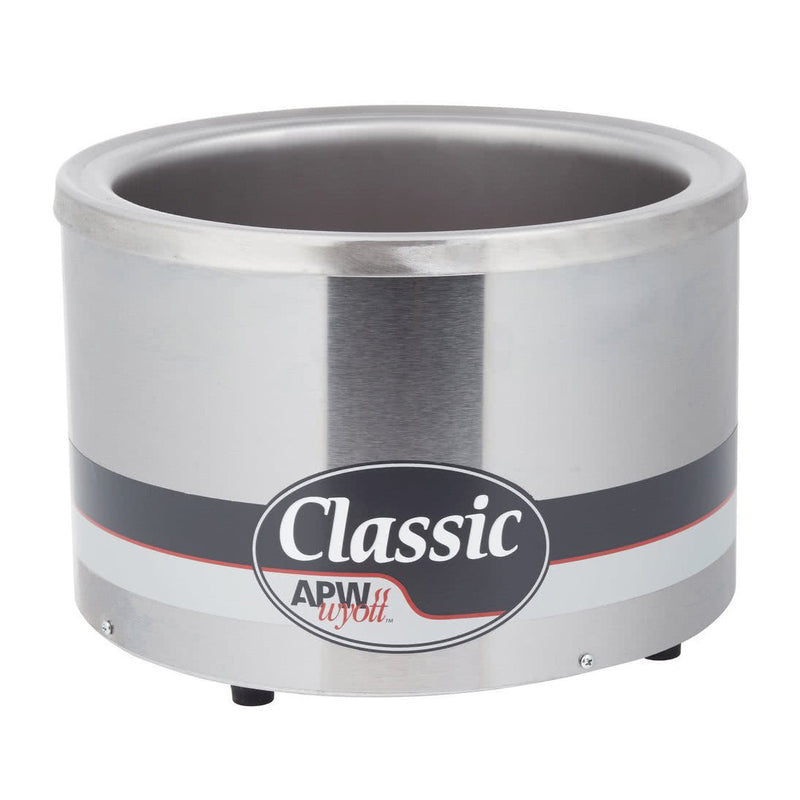 APW RW2V 11 Qt. Round Countertop Food Warmer