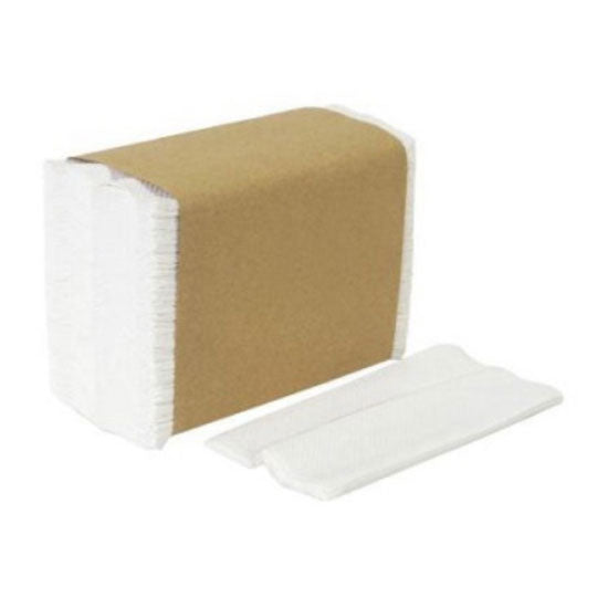 Disposable Paper Dispenser Dinner Napkin, White, 7" x 3-1/2", Case of 20 Packs of 500