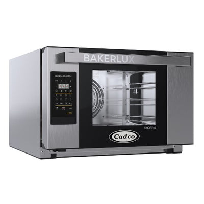Cadco XAFT-04HS-LD Bakerlux LED Heavy-Duty Convection Oven, 1/2 Size