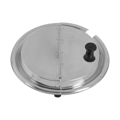 Hinged Notched Lid For Round Inset, 7 qt.