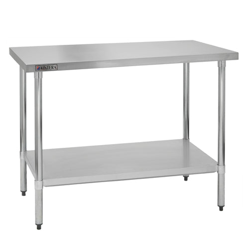 Kintera KEWT2484 Work Table, Stainless Steel Top, 84" x 24
