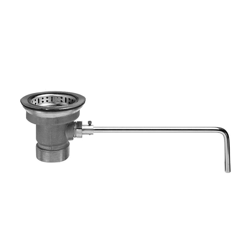 Fisher 22349 DrainKing Waste Valve w/ Locking Basket Strainer