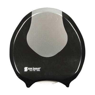 San Jamar R2070BKSS Summit Bath Tissue Dispenser, 9"