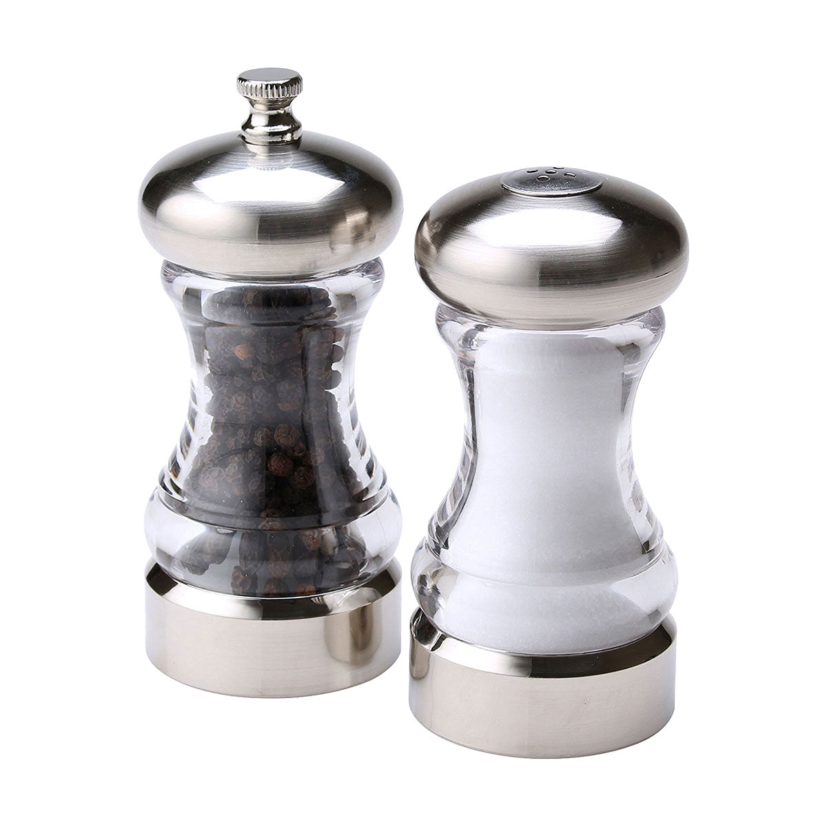 Olde Thompson 5004-00 Monterey Salt Shaker / Pepper Mill Set, 4.5 ...