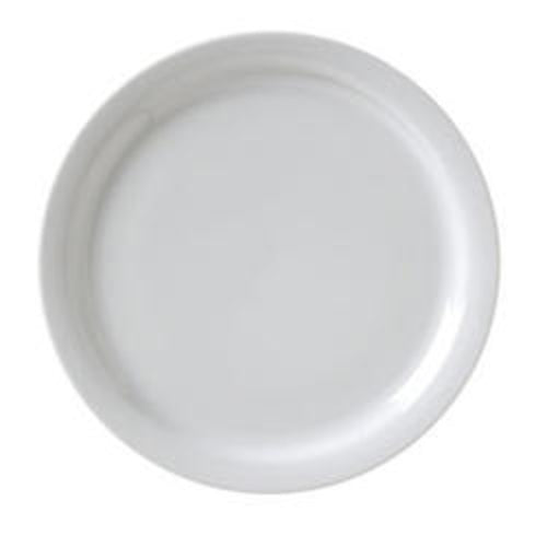 Vertex China CAT-8 Argyle & Catalina Narrow Rim Plate, 9", Pack of 6