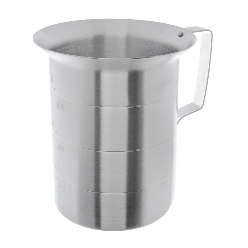 Aluminum Liquid Measuring Cup, 4 qt.