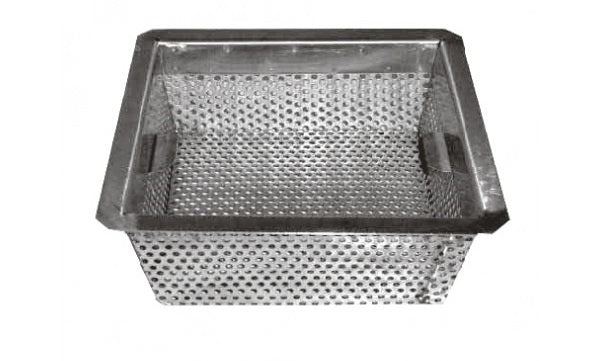 GSW FS-BSI Stainless Steel Floor Sink Drop-In Basket, 8.5" x 8.5" x 3"