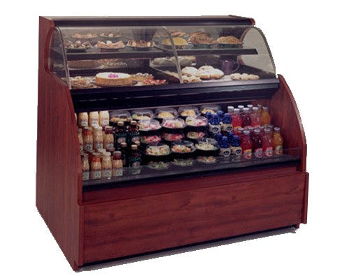 Structural Concepts HOU5652R Encore Merchandiser, Convertible Service Above Refrigerated Self Serve, 58" Wide