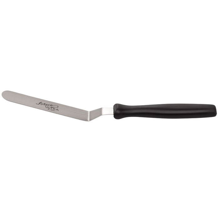 Ateco 1305 Offset Pastry Spatula w/ Black Plastic Handle, 4-1/2"