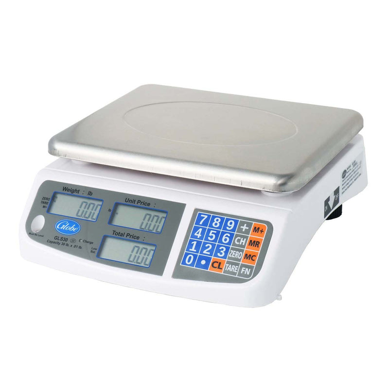 Globe GLS30 Price Computing Scale, 30 lb. capacity