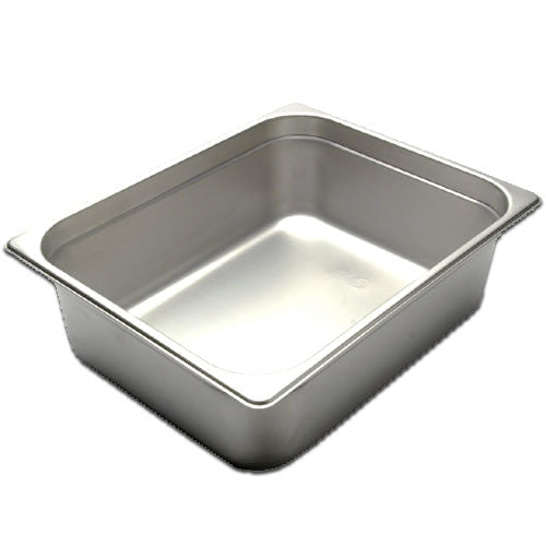Culinary Essentials 859254 Solid Steam Table Pan, Half Size, 4" Deep