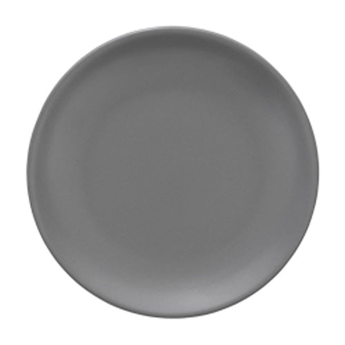 Ziena 020720 Stoneware Coupe Plate, Gris Azul, 6-1/2", Case of 12