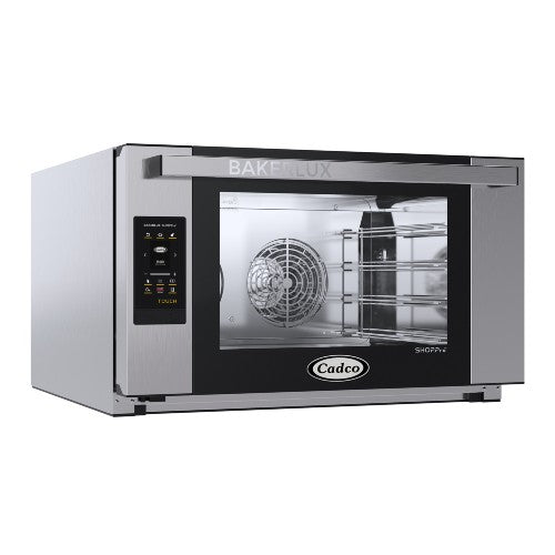 Cadco XAFT-04FS-TD Bakerlux TOUCH Heavy-Duty Convection Oven w/ Digital Controls and Humidity, Full Size