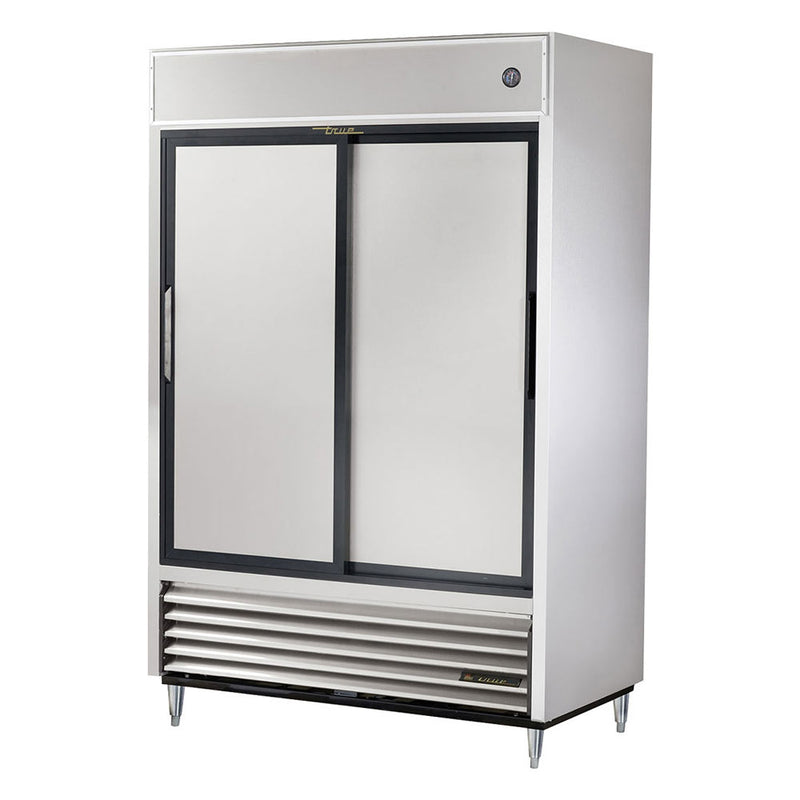 True TSD-47 TSD Series Solid Sliding Door Refrigerator, 2 Section