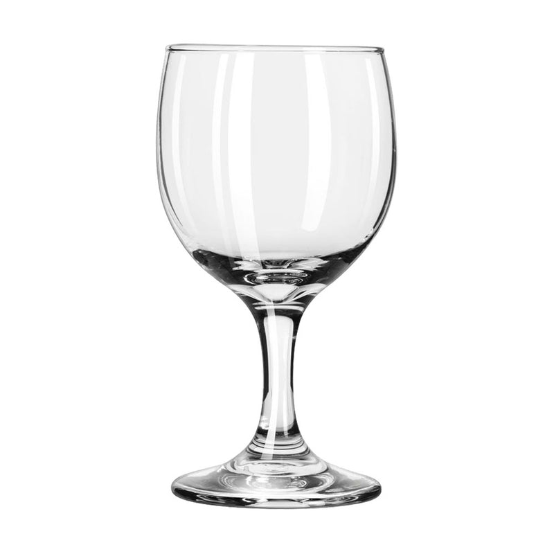 Libbey 3764 Embassy Wine Glass, 8-1/2 oz., Case of 24