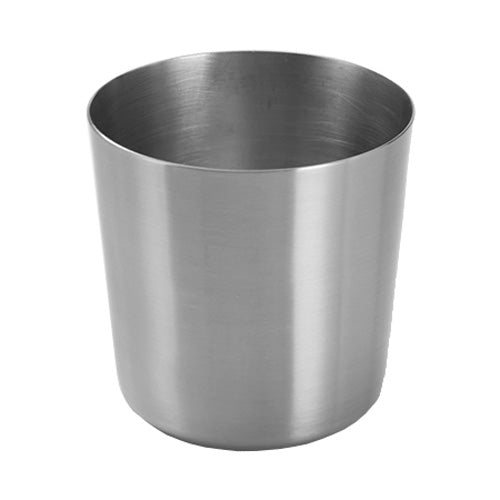 American Metalcraft FFC337 Satin Finish French Fry Cup, 13 oz., 3-3/8" x 3-3/8"