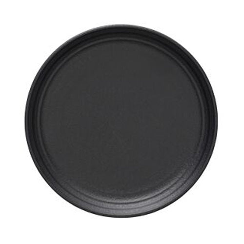 Ariane 020580 Artisan Coupe Plate, Black Dazzle, 6-1/2", Case of 12