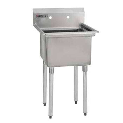 Kintera KES1C1824S / 955060 Stainless Steel Single Compartment Utility Sink, 23" x 30" x 43"