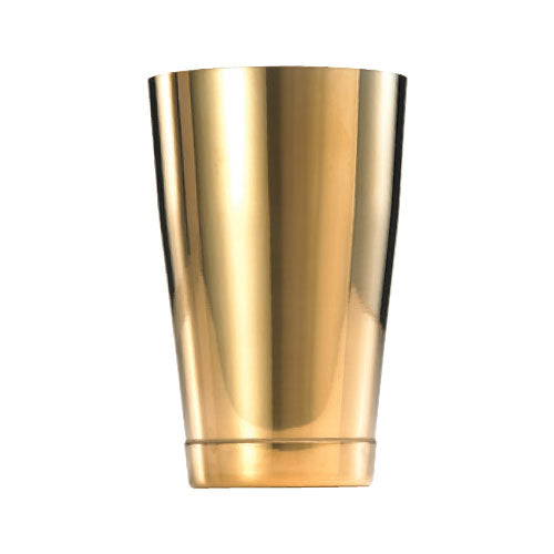Barfly by Mercer M37007GD Stainless Steel Shaker / Tin, Gold Plated, 18 oz.