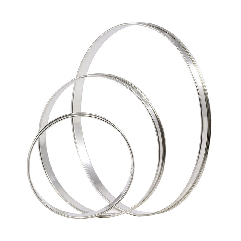 Matfer 371616 Stainless Steel Tart Ring, 10.75"