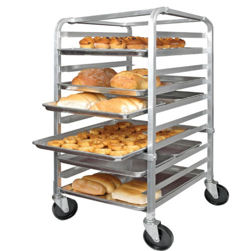 Winco ALRK-10 Aluminum 10 Tier Sheet Pan Rack, 3" Spacing