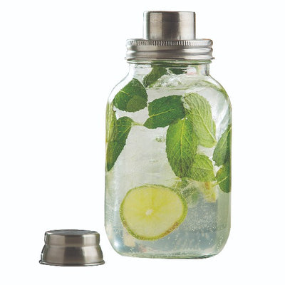 Tablecraft MJS30 Mason Jar Cocktail Shaker, 30 oz.