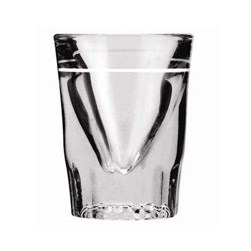 Anchor 5281/931U Whiskey Shot Glass w/ Cap Line, 1.5 oz., Case of 12