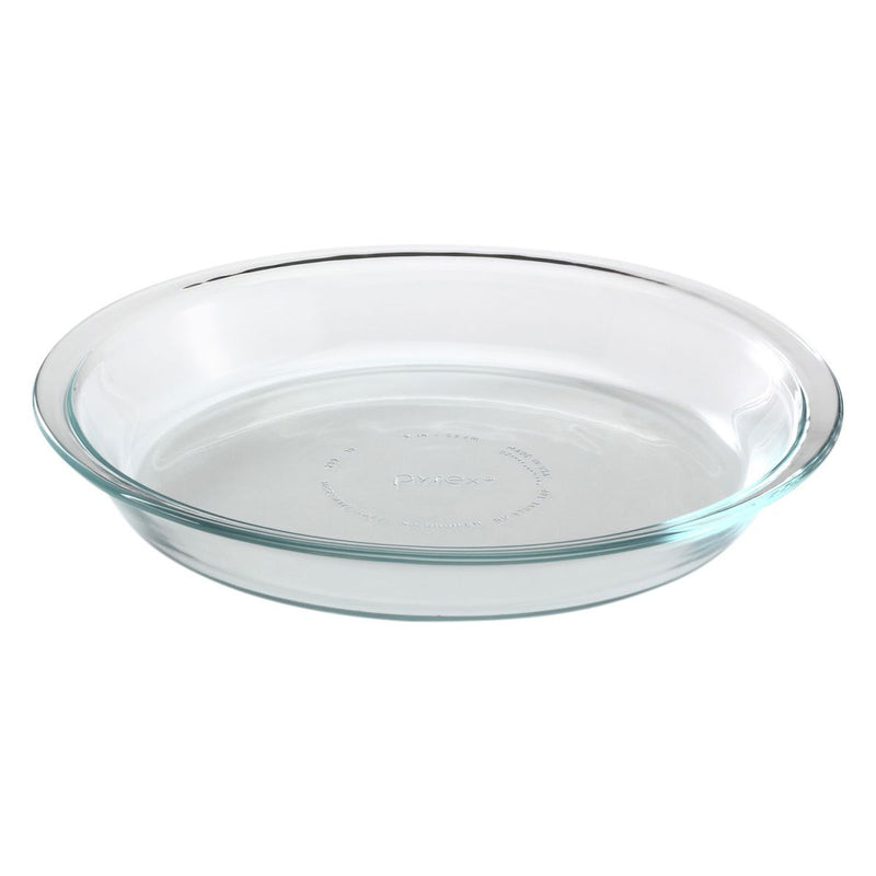 Anchor Hocking 82638AHG18 Pie Plate, 9" Round, Clear Glass