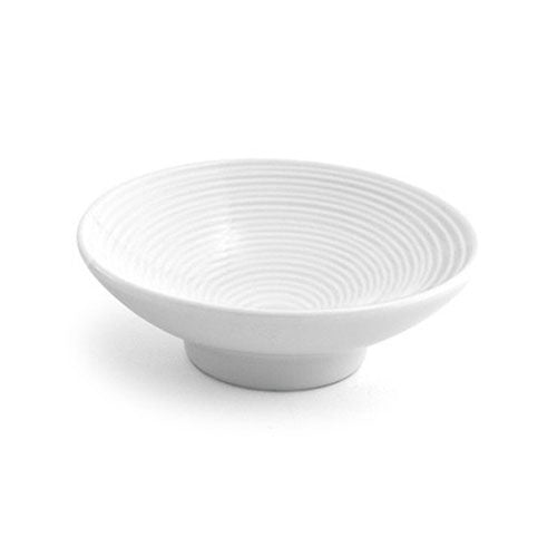 FOH Spiral Round Sampler Dish, White, 2 oz.