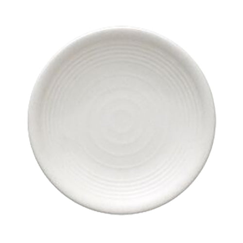 Tria 071861 Round Melamine Plate, White, 7-7/8"