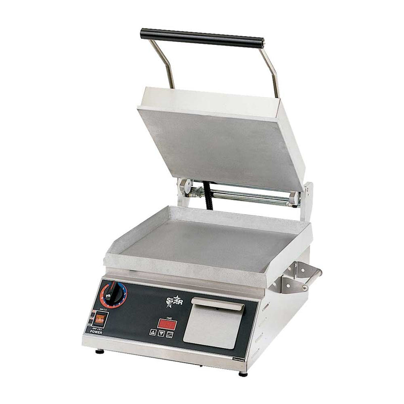 Star PST14 Pro-Max Smooth Panini Grill, 14", 120v