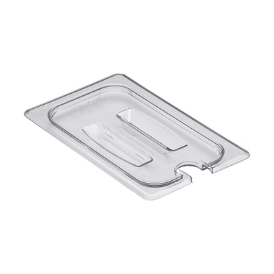 Cambro 40CWCH135 Camwear Food Pan Lid w/ Handle, Clear, 1/4 Size