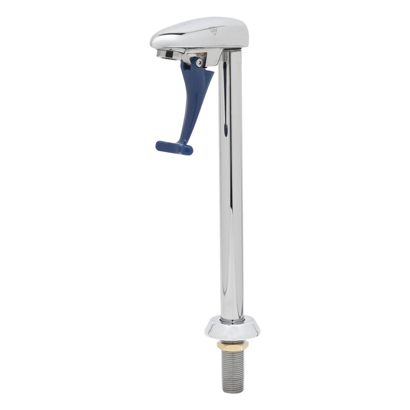 T&S Brass B-1210-01 Deck Mount Pedestal Glass Filler Faucet, 10"