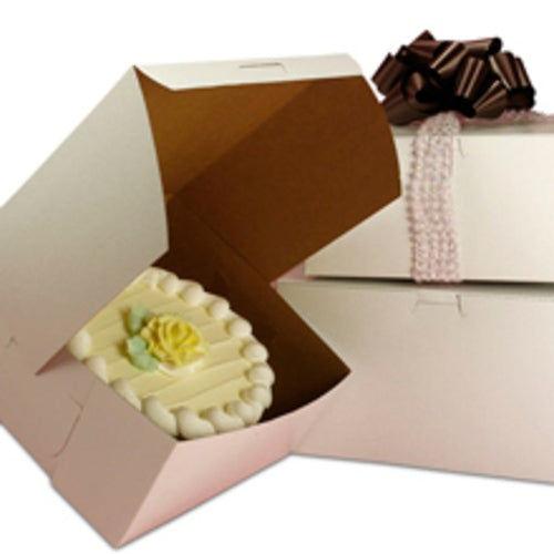 Cake Box, White, 10" X 10" X 5", Each