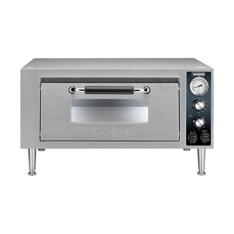 Waring WPO500 Countertop Pizza Oven, 1 Deck, 120V, 1800 Watts