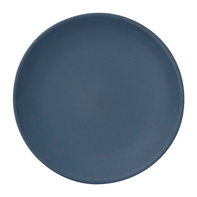 Ziena 922423 Stoneware Coupe Plate, Azure, 6-1/2", Case of 12
