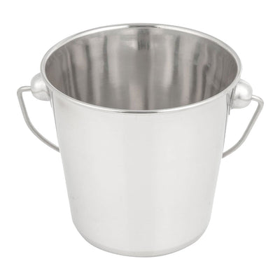 American Metalcraft SSP61 Stainless Steel Deluxe Pail, w/ Wire Handle, 2 qt.
