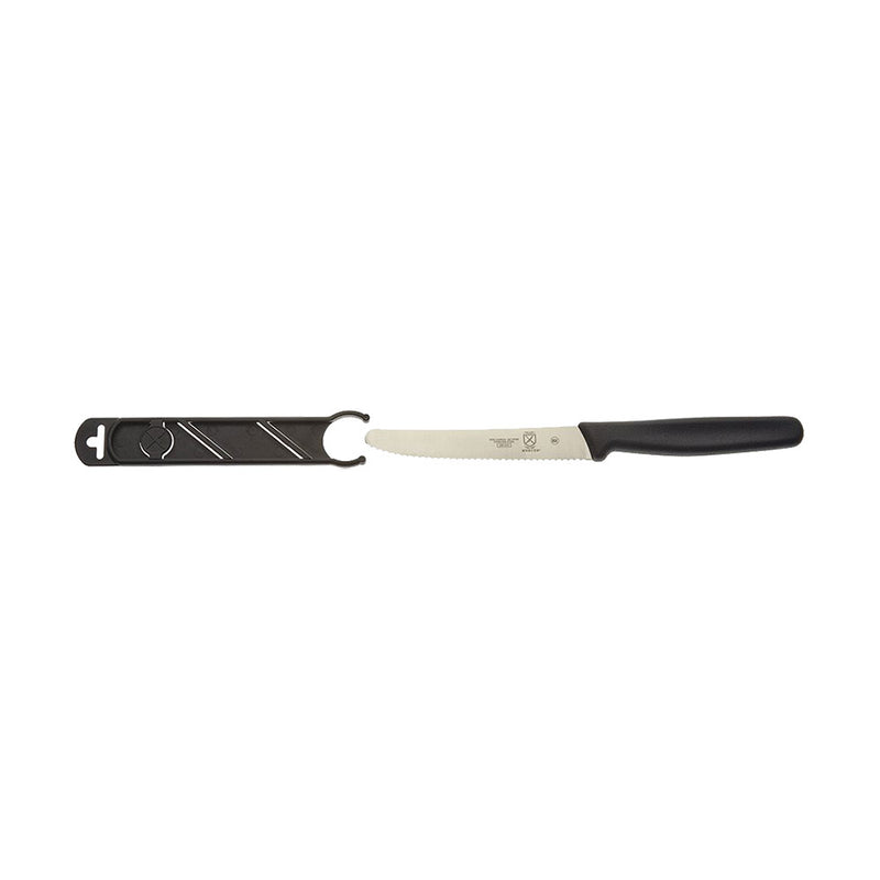 Mercer M33932B Tomato Knife, Black, 4-1/4"